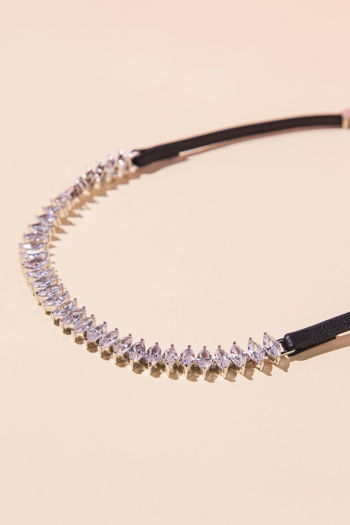 Rhinestone Diana Necklace
