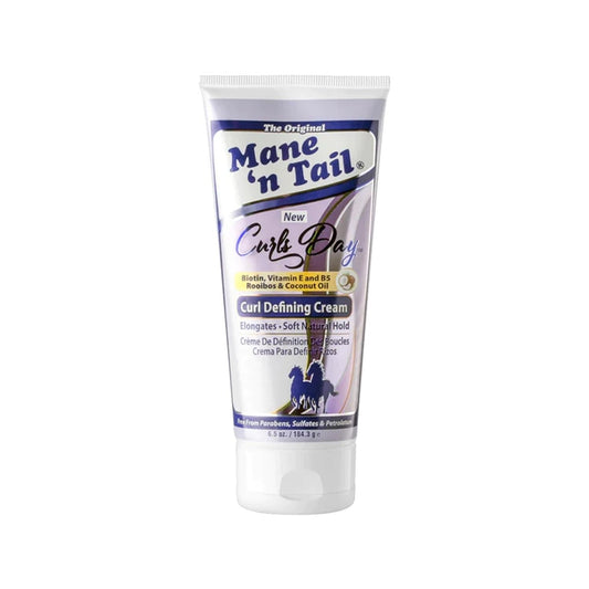 Mane 'n Tail Curls Day Curl Defining Cream: Enhance Natural Curls, Reduce Frizz, and Define Your Hair (184g)