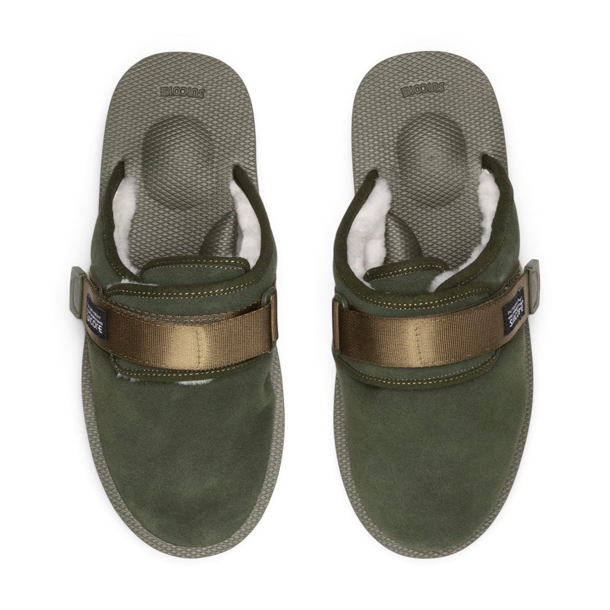 Men's Suicoke Zavo-Mab Sandal 'Olive'