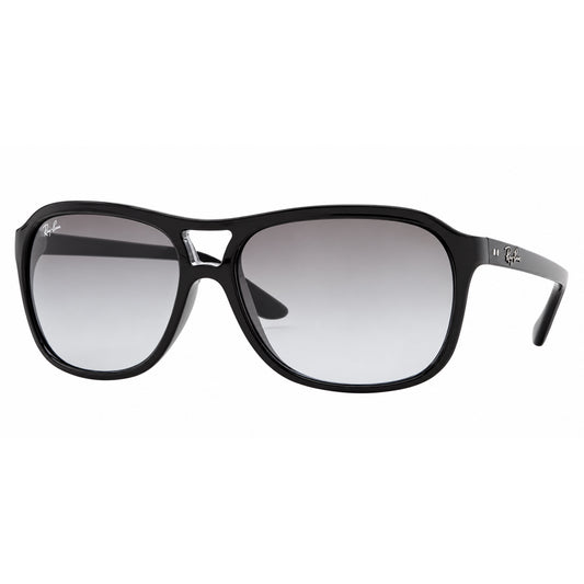 Ray-Ban Cats 4000 Sunglasses: Black/Crystal Grey Gradient