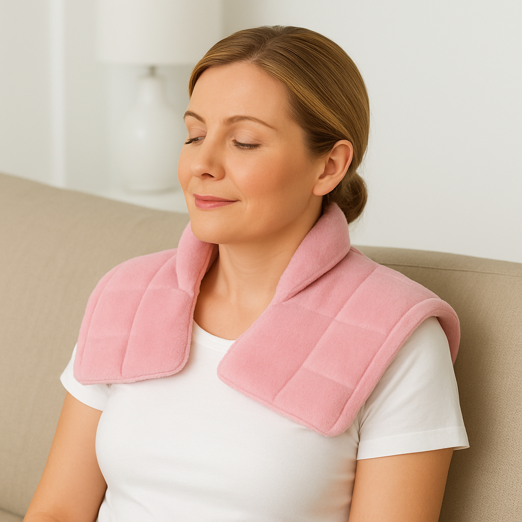 Soothing Herbal Neck & Shoulder Wrap – Hot/Cold Aromatherapy