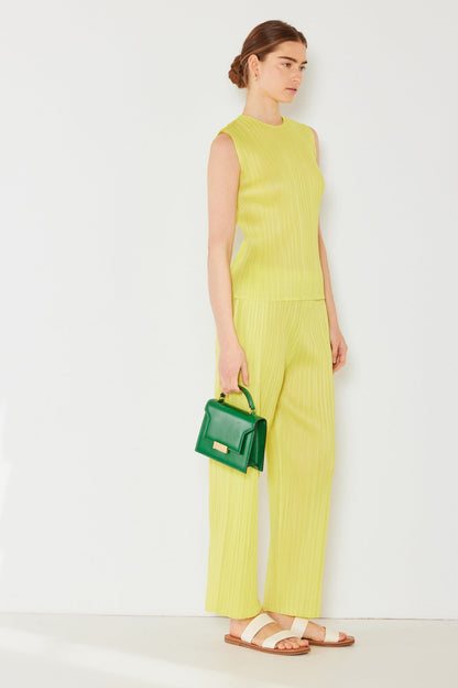 Marina West T01SL Pleated Sleeveless Tank Top