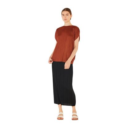Marina West T02SR Pleated Dolman Sleeve Top