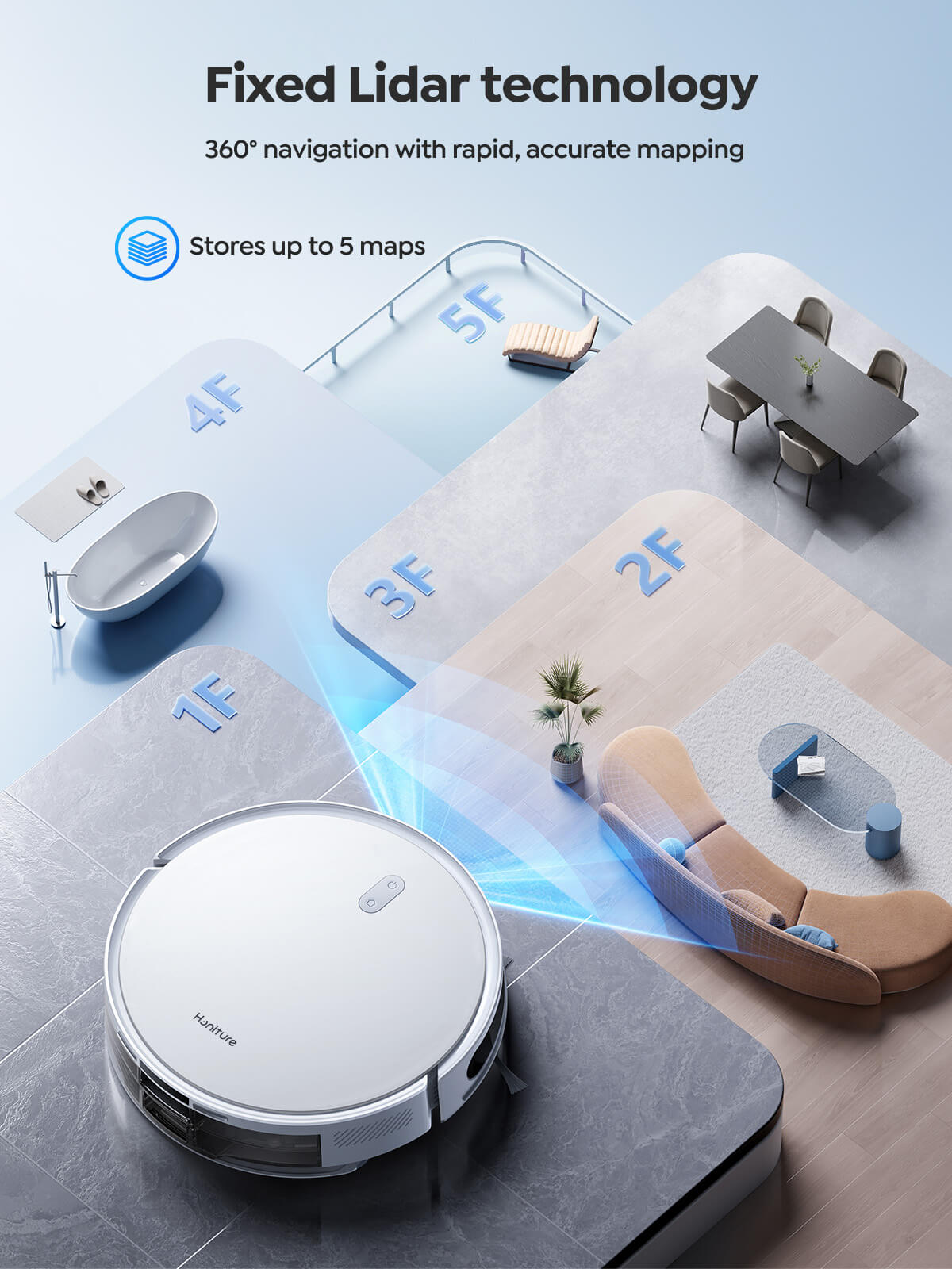 Honiture T10 Robot Vacuum