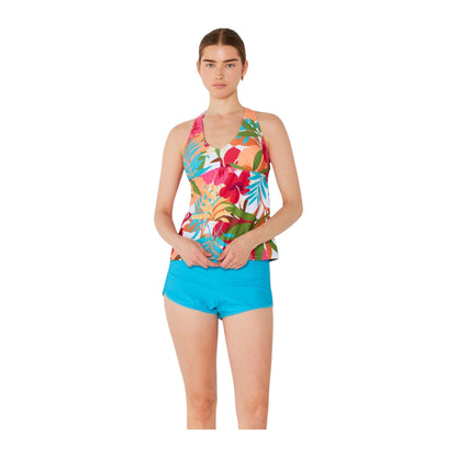 Marina West T7033 Tankini Set (Hibiscus)