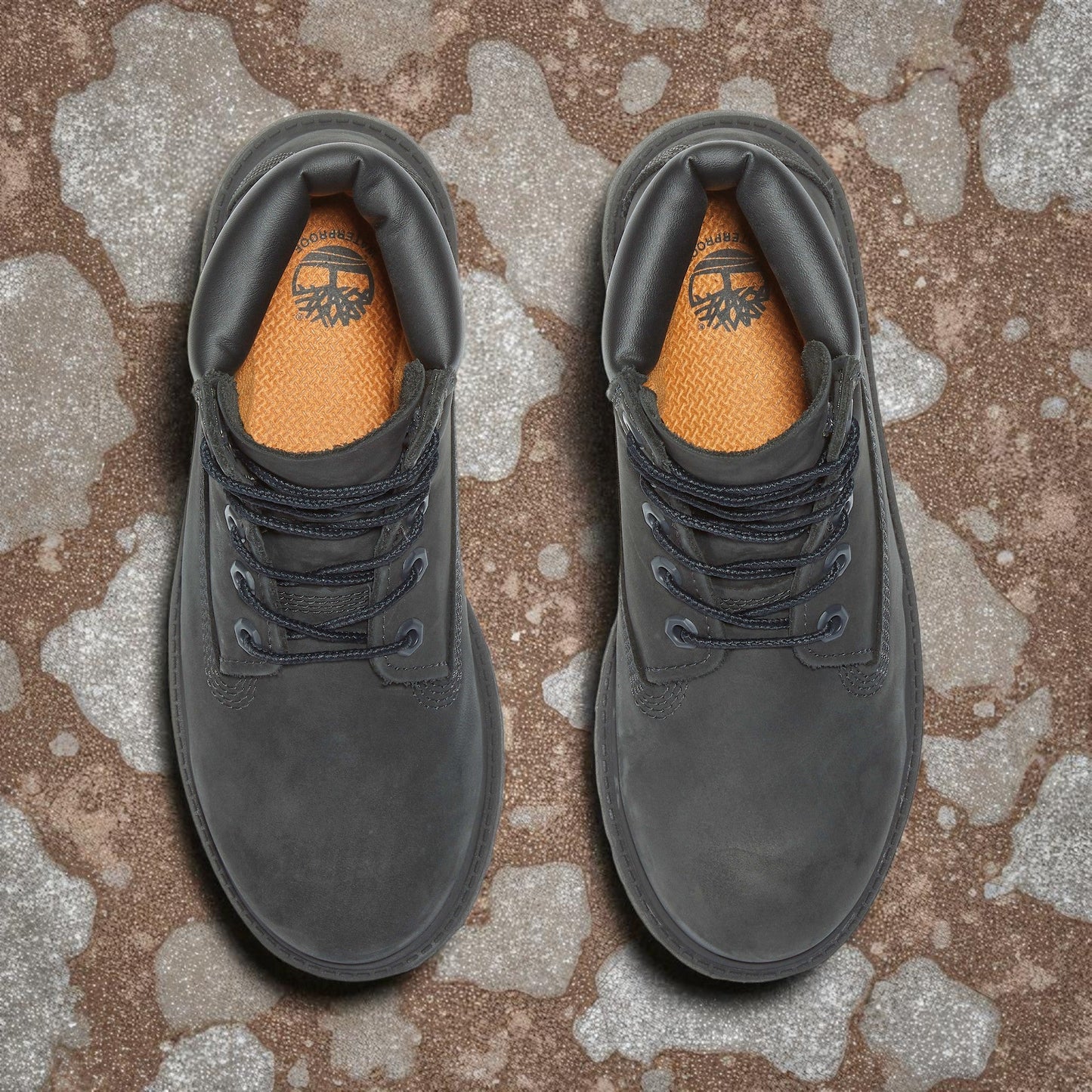 Timberland Grade School 6 Inch Premium Junior 'Black' Boots