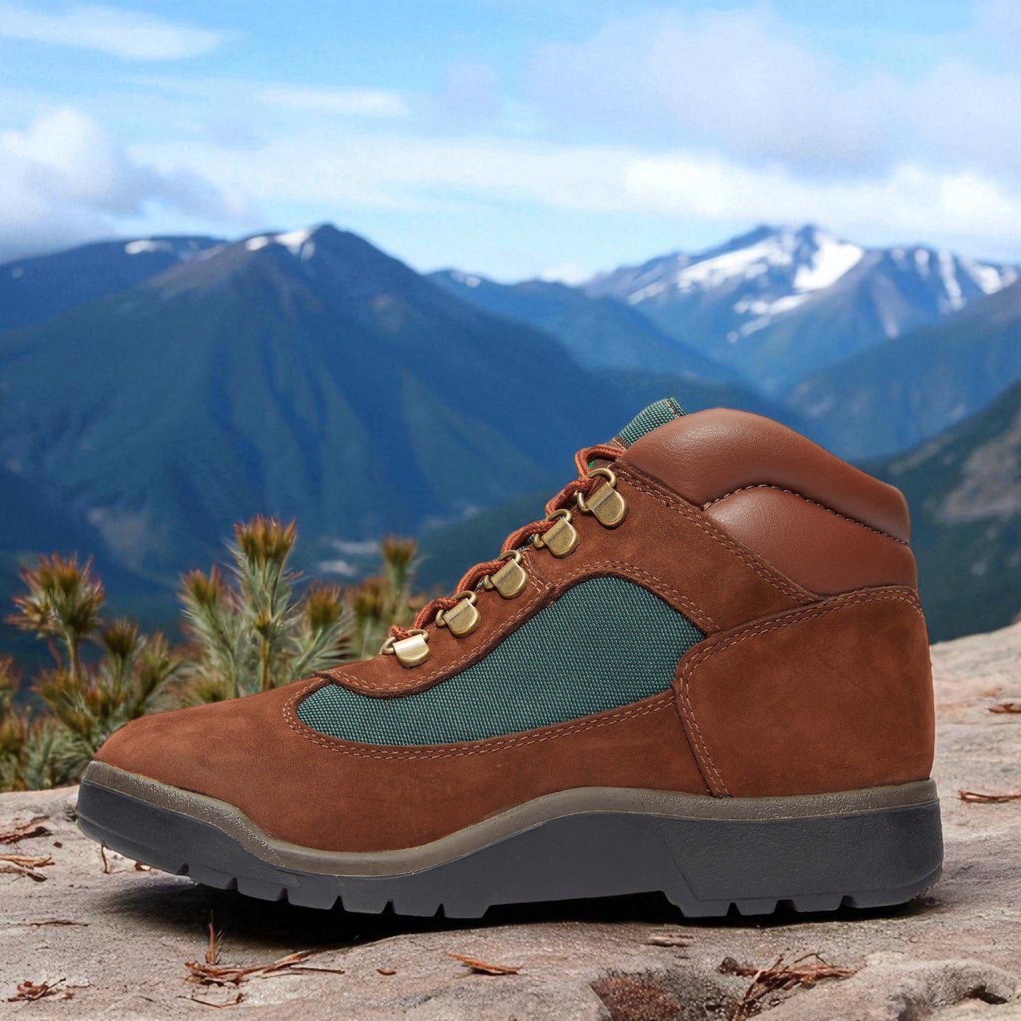 Timberland Grade School Field Boot Junior 'Dark Brown' Boots