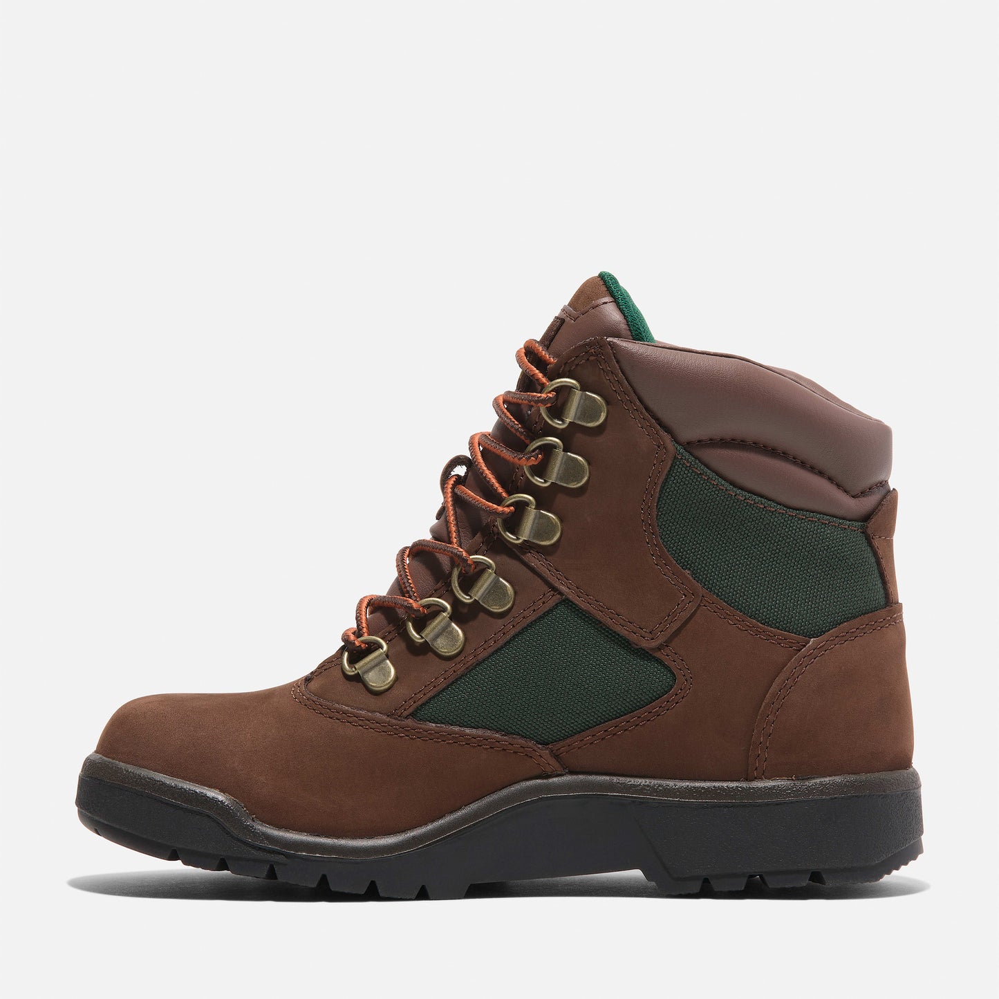 Timberland Youth Preschool 6 Inch Field Boot 'Medium Brown Olive' Boots