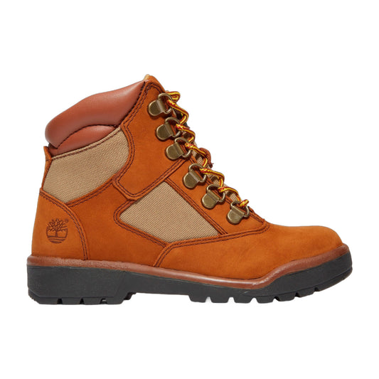 Timberland Youth Preschool 6 Inch Field Boot 'Medium Brown' Boots