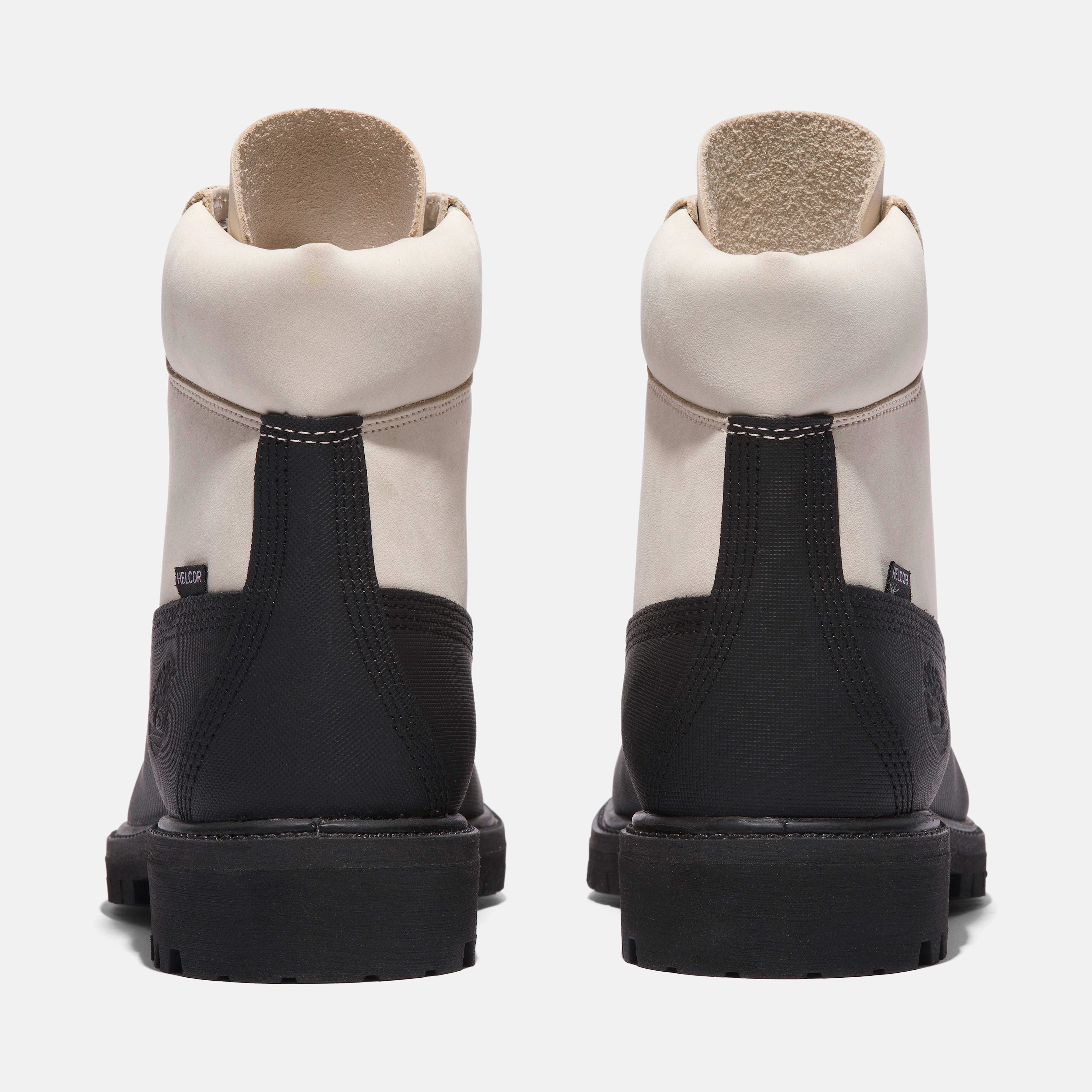 Timberland Men's 6 Inch Premium Boot 'White Black' Sneakers – Zulily