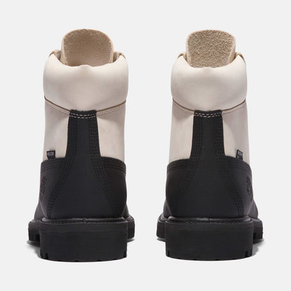 Timberland Men's 6 Inch Premium Boot 'White Black' Sneakers