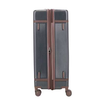 Ted Baker Luxury 3-Piece Hardshell Luggage Set – Expandable Suitcases with 8 Spinner Wheels & Combination Lock