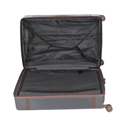 Ted Baker Luxury 3-Piece Hardshell Luggage Set – Expandable Suitcases with 8 Spinner Wheels & Combination Lock