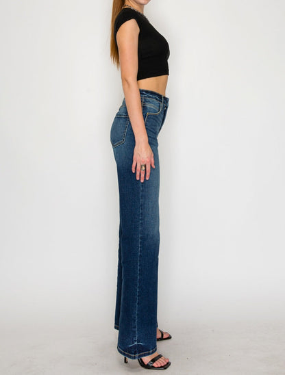 Leilani Tummy Control High Rise Holly Flare Jeans