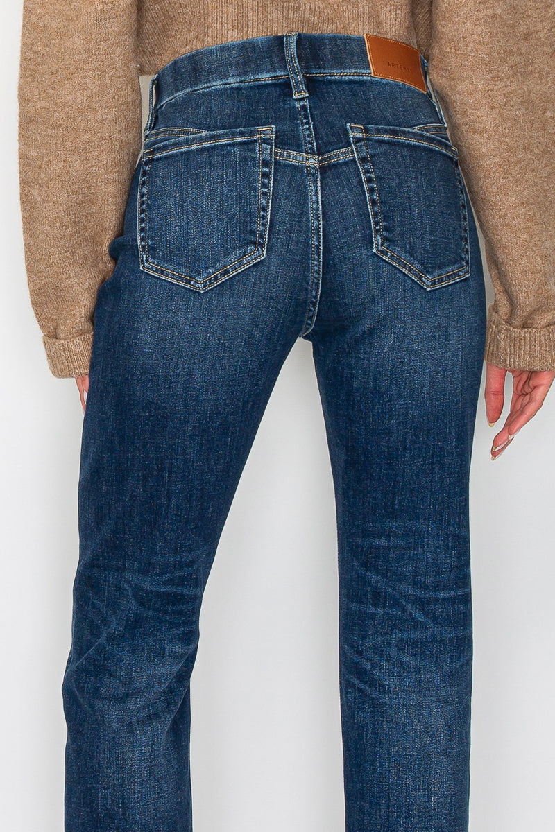 Francesca Tummy Control High Rise Straight Jeans