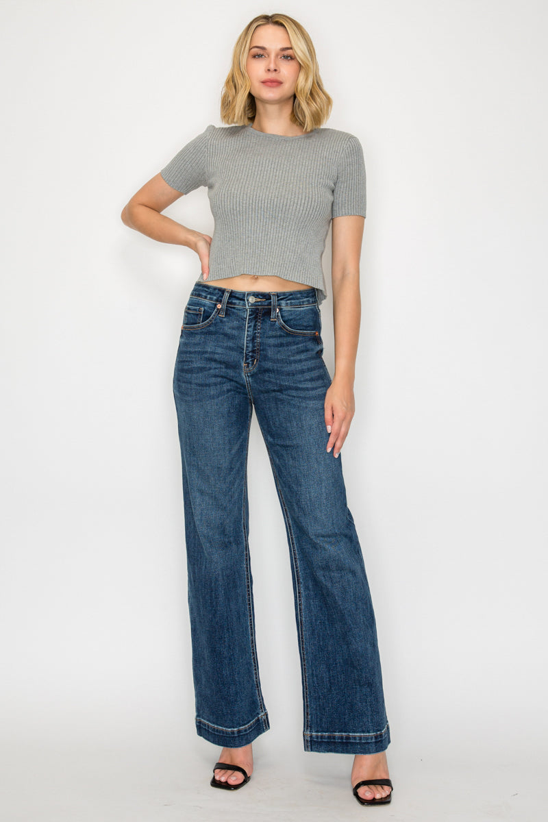 Josephine Tummy Control High Rise Relaxed Holly Flare Jeans