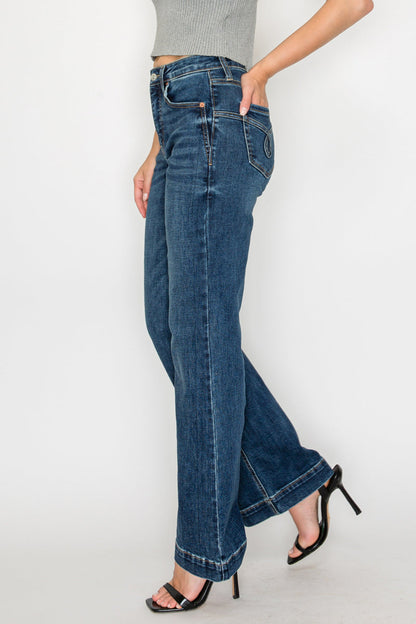Josephine Tummy Control High Rise Relaxed Holly Flare Jeans
