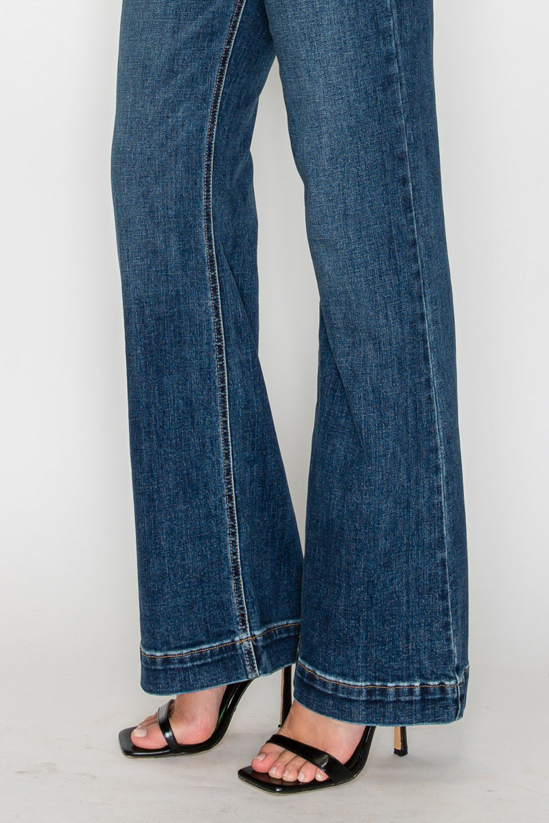 Josephine Tummy Control High Rise Relaxed Holly Flare Jeans