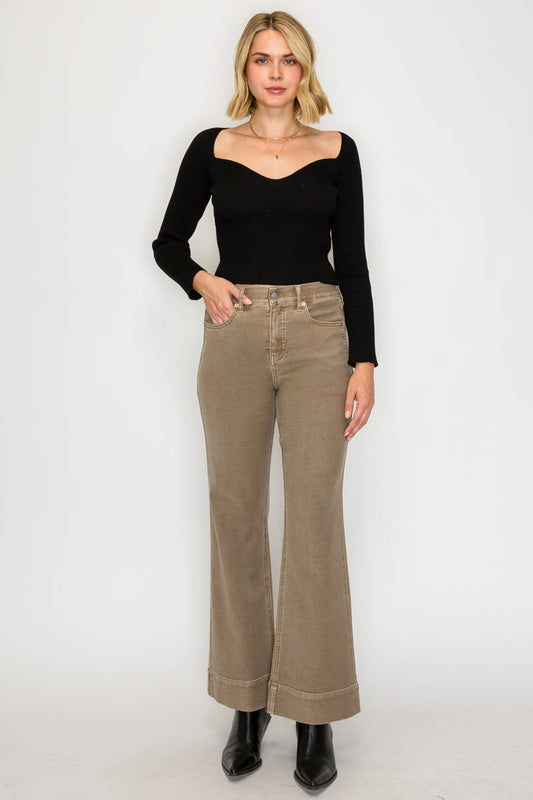 Tummy Control High Rise Holly Flare Jeans