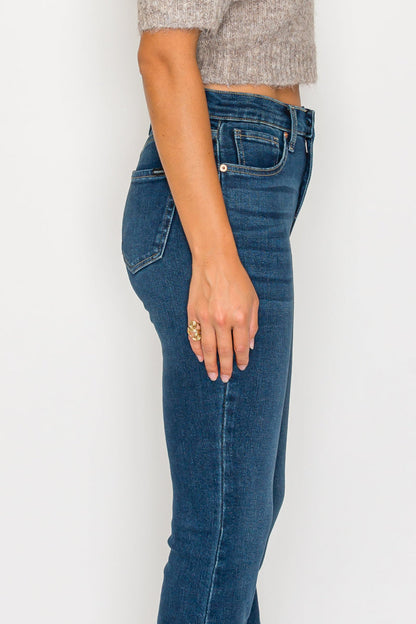 Tummy Control High Rise Bootcut Jeans