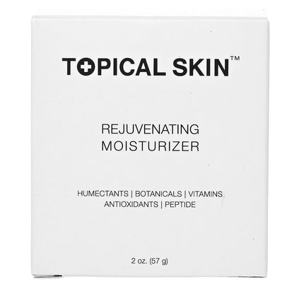 Topical Skin Rejuvenating Moisturizer with Niacinamide, Vitamins and Peptide