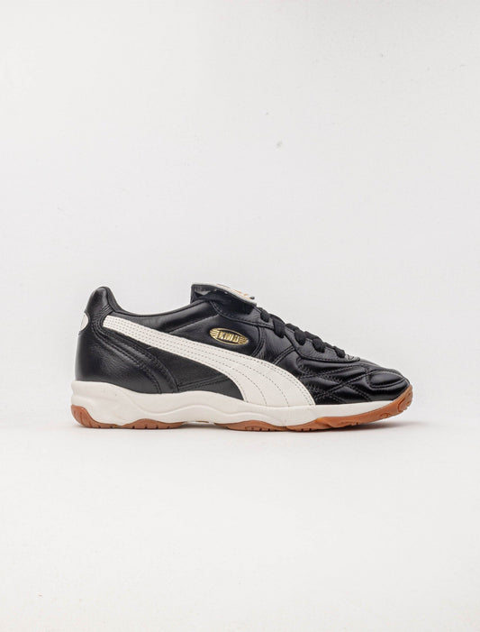 PUMA King Indoor Men's Indoor Soccer Shoes — Black/White