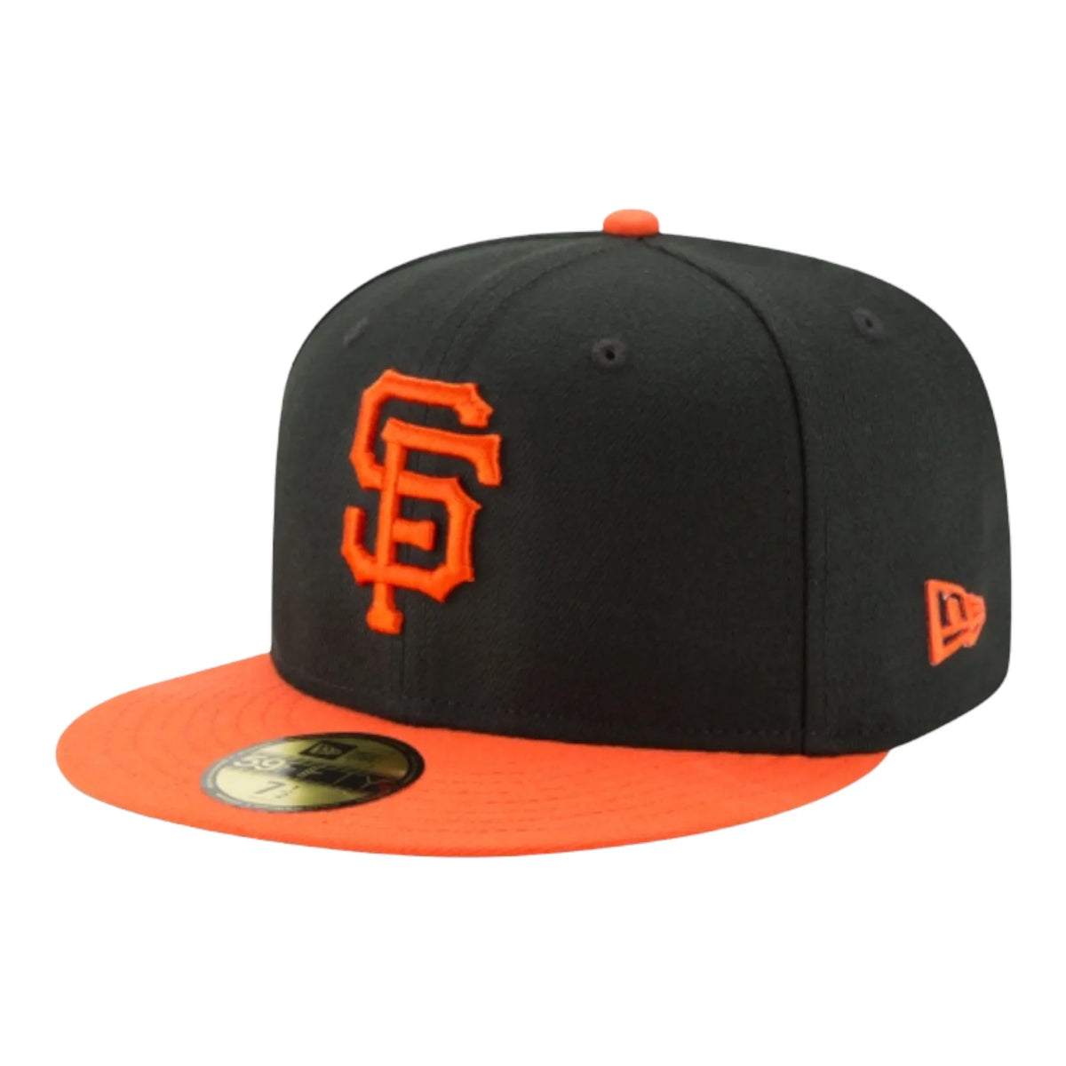New Era San Francisco Giants Authentic Collection Alternate 2017 59FIFTY Men's Fitted Hat — Black/Orange
