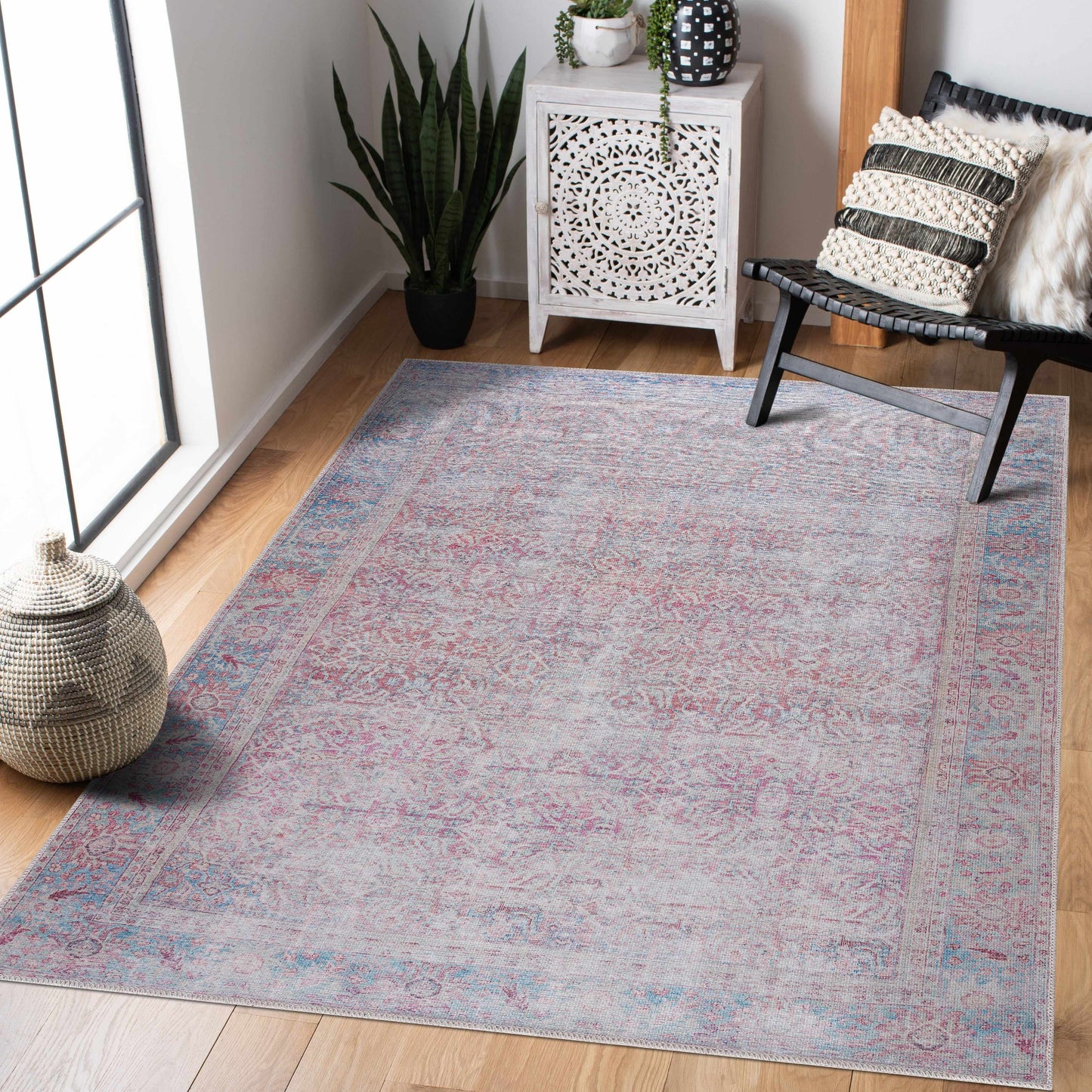 Dare Distressed Washable Rug - Clearance