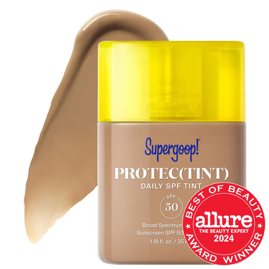 Protec(tint) Daily SPF Tint SPF 50 Sunscreen Skin Tint - Tinted Sunscreen with Ectoin, Lightweight Coverage, Cruelty-Free