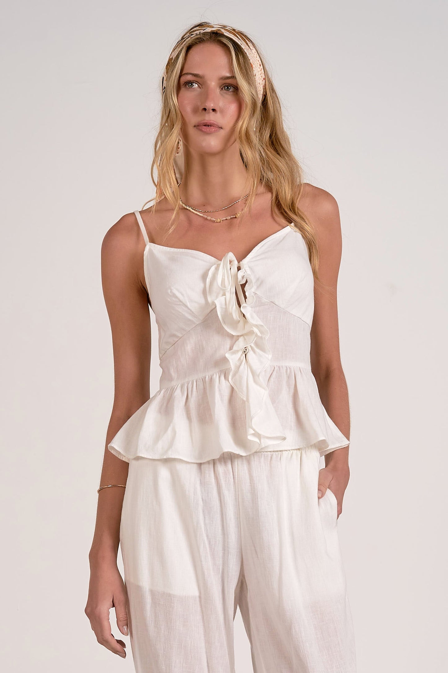 Tila Top White