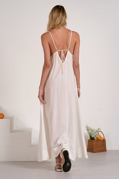 July Maxi White