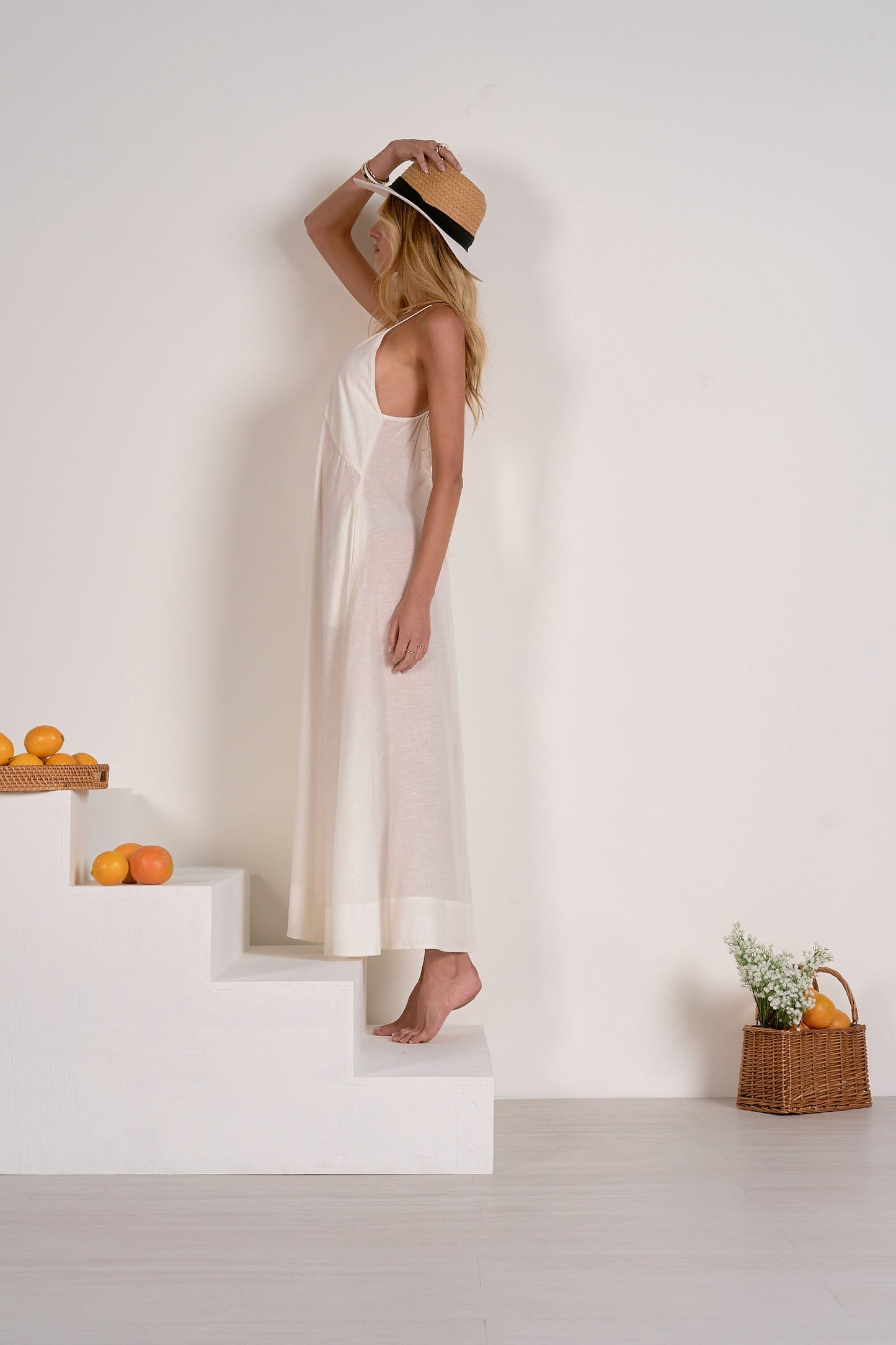 July Maxi White
