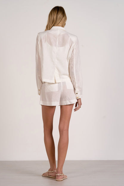 Thatcher Blazer White