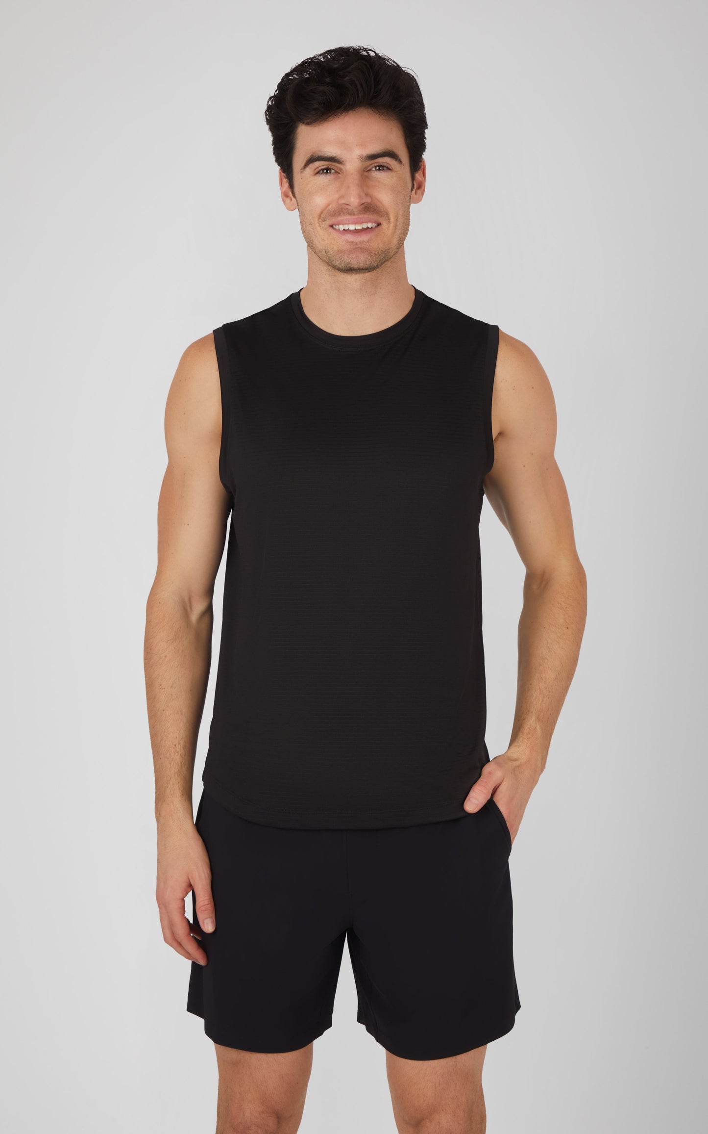 Mens Air Sense Iconic Muscle Tank - Our Ocean Core Story
