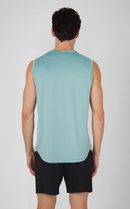 Mens Air Sense Iconic Muscle Tank - Our Ocean Core Story