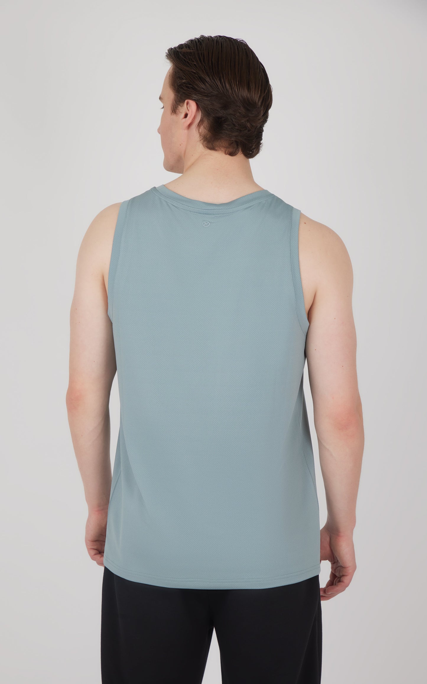 Men's Pique Race Track Muscle Tank