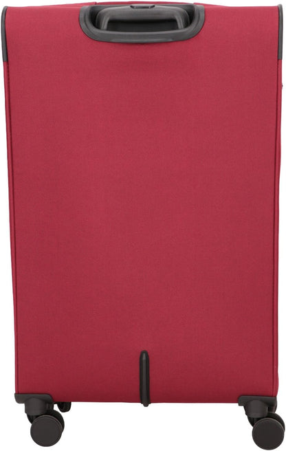 ROBERTO CAVALLI 3-Piece Softside Spinner Luggage Set – Luxury Carry-On & Checked Suitcases