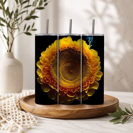 Sunflower Spiral Tumbler