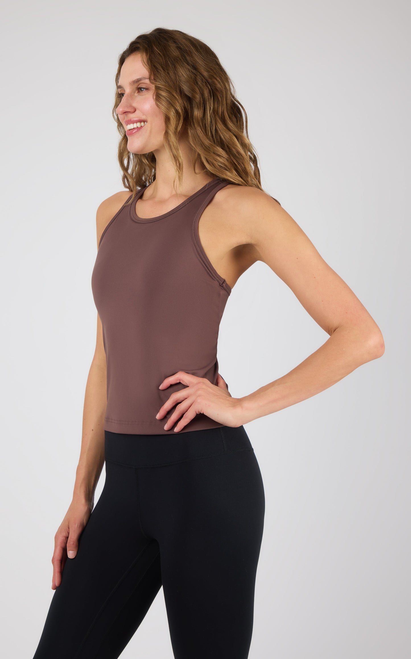 Lux Nyomi Racerback Tank