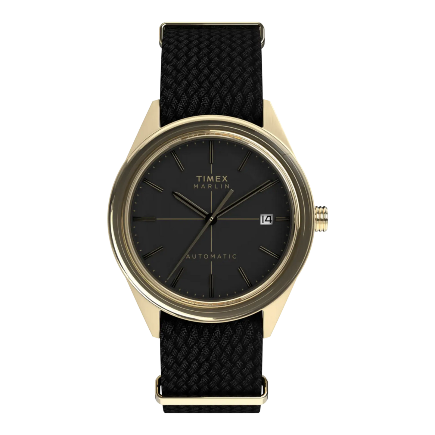 TIMEX MARLIN JET AUTOMATIC 38MM FABRIC STRAP WATCH