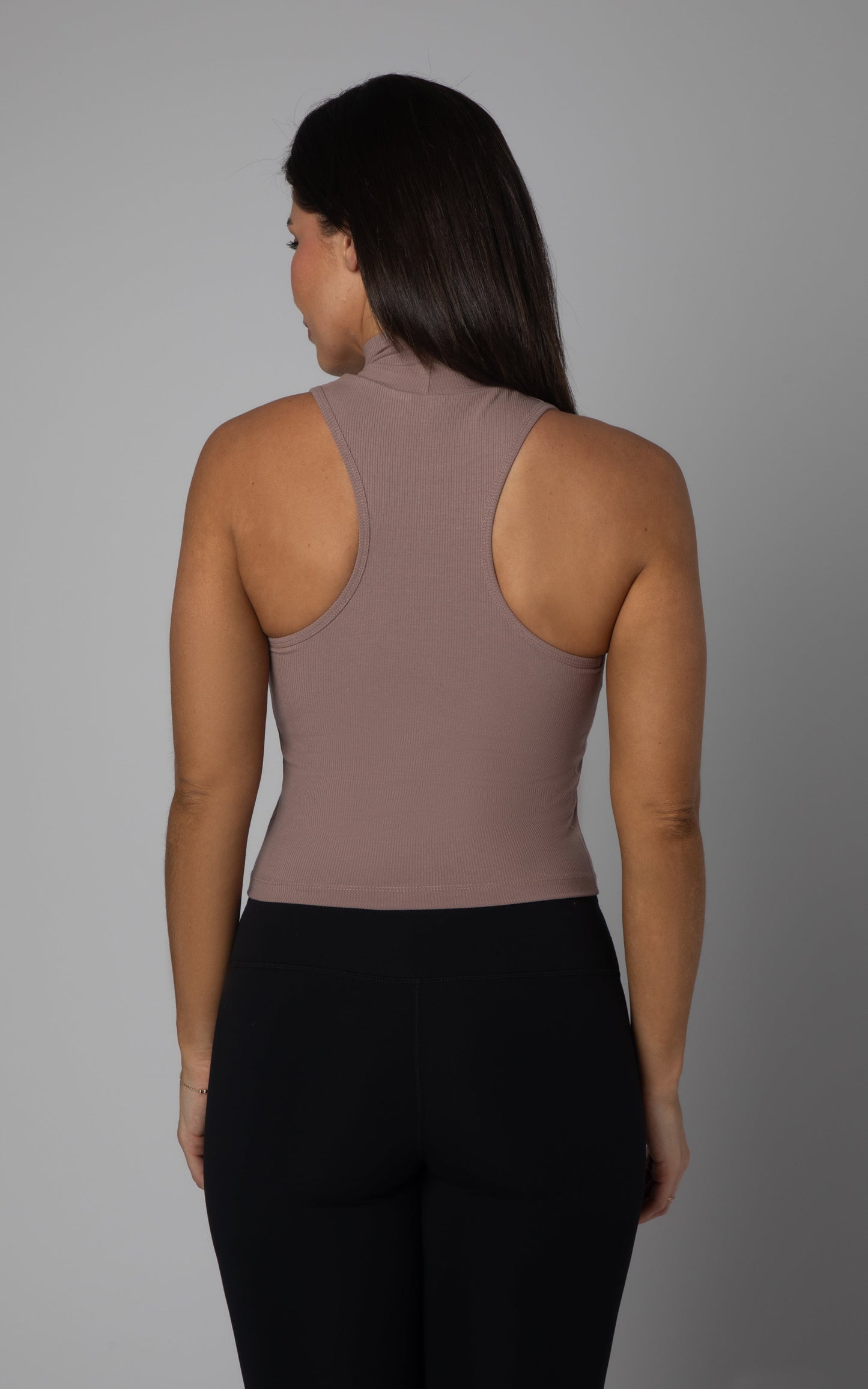 2 PK Mock Neck Tank Top