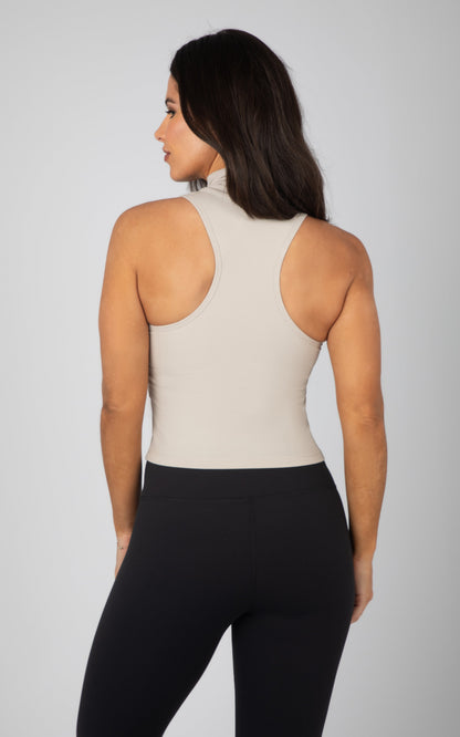2 PK Mock Neck Tank Top