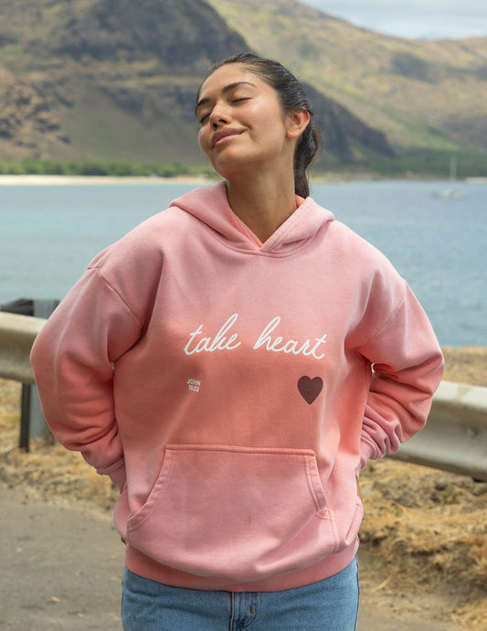 Elevated Faith Take Heart Unisex Hoodie