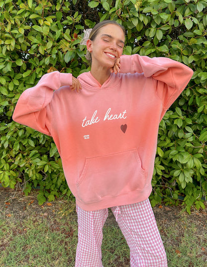 Elevated Faith Take Heart Unisex Hoodie