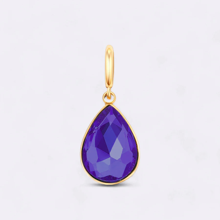 Mint & Lily Teardrop Birthstone Charm