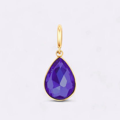 Mint & Lily Teardrop Birthstone Charm