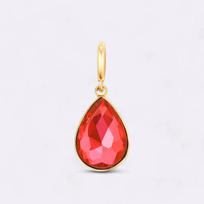 Mint & Lily Teardrop Birthstone Charm