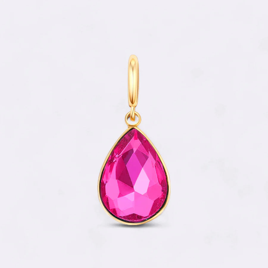 Mint & Lily Teardrop Birthstone Charm