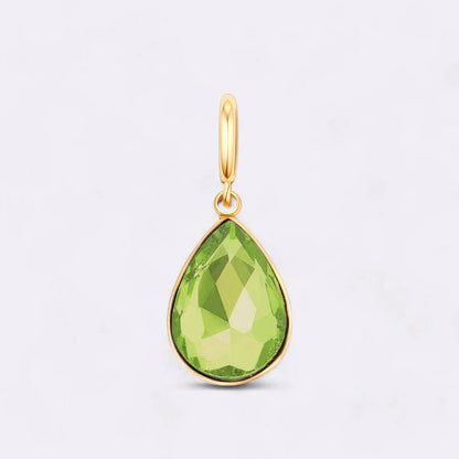 Mint & Lily Teardrop Birthstone Charm