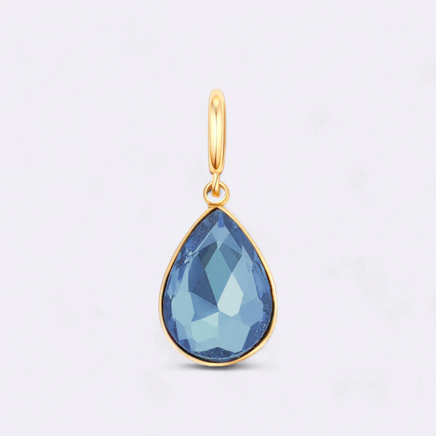 Mint & Lily Teardrop Birthstone Charm